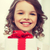 girl with gift box stock photo © dolgachov