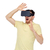 feliz · homem · virtual · realidade · fone · óculos · 3d - foto stock © dolgachov