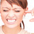 infeliz · mulher · dedos · orelhas · quadro · jovem - foto stock © dolgachov