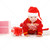 santa helper baby with christmas gifts stock photo © dolgachov