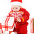 Helfer · Baby · Weihnachten · Geschenke · weiß - stock foto © dolgachov