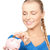 lovely woman with piggy bank and money stock photo © dolgachov