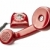 velho · telefone · vermelho · isolado · branco · negócio - foto stock © donatas1205