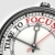 time to focus concept clock closeup stock photo © donskarpo
