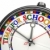 tiempo · escuela · colorido · reloj · primer · plano · blanco - foto stock © donskarpo