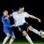 calcio · giocatori · azione · palla · concorrenza · eseguire - foto d'archivio © dotshock
