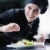 chef · pasto · bella · giovani · donna · gustoso - foto d'archivio © dotshock