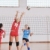 filles · jouer · volleyball · jeu · sport - photo stock © dotshock