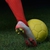 jogador · de · futebol · chutá · bola · futebol · estádio · campo - foto stock © dotshock