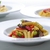 macarrão · queijo · frango · cogumelos · comida · folha - foto stock © dotshock