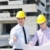 Team of architects on construciton site stock photo © dotshock