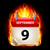 Burning calendar stock photo © dvarg