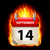 Burning calendar stock photo © dvarg