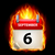 Burning calendar stock photo © dvarg