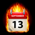 Burning calendar stock photo © dvarg