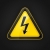 ハザード · 警告 · 三角形 · 高電圧 · にログイン · 金属面 - ストックフォト © Ecelop