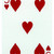 gry · karty · pięć · serca · odizolowany · biały - zdjęcia stock © eldadcarin