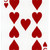 gry · karty · dziewięć · serca · odizolowany · biały - zdjęcia stock © eldadcarin