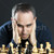 człowiek · szachownica · szachownica · myślenia · szachy · strategii - zdjęcia stock © elenaphoto