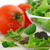 baby · zielenina · pomidory · świeże · Sałatka - zdjęcia stock © elenaphoto