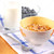 saine · déjeuner · céréales · lait · bleuets · alimentaire - photo stock © elenaphoto