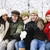 Group of friends outside in winter stock photo © elenaphoto
