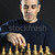 człowiek · gry · szachy · ruchu - zdjęcia stock © elenaphoto