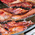 bacon · frigideira · tiras · carne · de · volta · porco - foto stock © elenaphoto