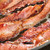 slanina · tigaie · benzi · carne · înapoi · porc - imagine de stoc © elenaphoto