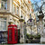 電話 · 框 · 倫敦 · 紅色 · 老 · 新 - 商業照片 © elenaphoto