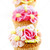 minitorták · csetepaté · ízletes · cukormáz · virágok · étel - stock fotó © elenaphoto