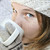 kış · kız · genç · kız · şapka · fincan · sıcak · çikolata - stok fotoğraf © elenaphoto