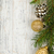 christmas · ozdoby · oddziału · złoty · sosny - zdjęcia stock © elenaphoto