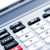 adó · számológép · numerikus · billentyűzet · közelkép · piros · feketefehér - stock fotó © elenaphoto