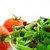 Baby greens and tomatoes stock photo © elenaphoto