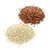 White and red quinoa grains closeup stock photo © elenaphoto