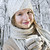 Winter girl stock photo © elenaphoto
