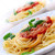 pasta · tomatensaus · basilicum · diner · eten · tomaat - stockfoto © elenaphoto