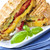gegrillt · Käse · Sandwich · Tomaten · Platte · Essen - stock foto © elenaphoto