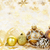 Golden Christmas ornaments background stock photo © elenaphoto