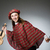 Woman in scottish clothing in musical concept stock photo © Elnur