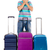 Travel vacation concept with luggage on white stock photo © Elnur