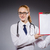 Woman doctor with paper notepad  stock photo © Elnur