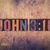 John 316 Concept Wooden Letterpress Type stock photo © enterlinedesign