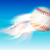 lángoló · baseball · égbolt · illusztráció · repülés · vektor - stock fotó © enterlinedesign