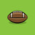 amerikan · futbol · ikon · örnek · oturma · yeşil - stok fotoğraf © enterlinedesign