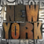 New · York · név · írott · klasszikus · magasnyomás - stock fotó © enterlinedesign