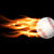 lángoló · baseball · illusztráció · repülés · vektor · eps - stock fotó © enterlinedesign