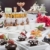 Asian Fusion appetizers and desserts on table stock photo © epstock