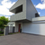 modern · ház · elöl · ausztrál · függőleges · égbolt - stock fotó © epstock